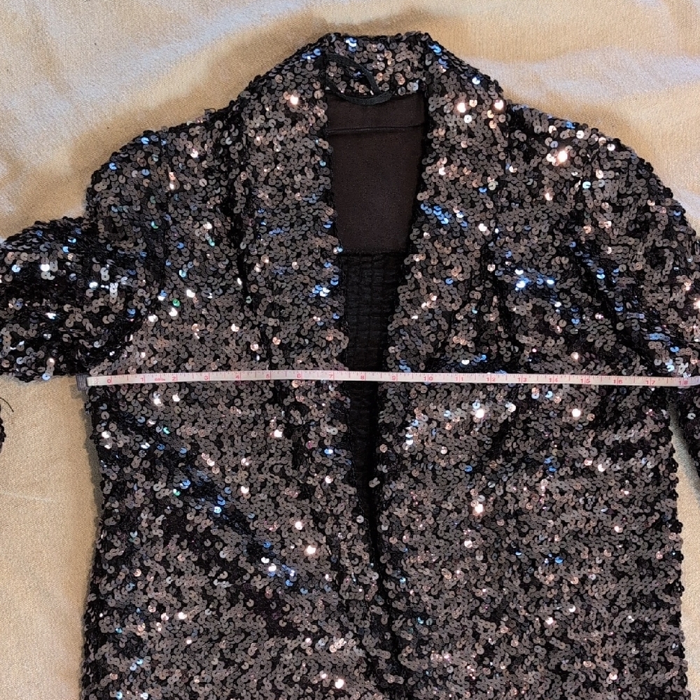 Sequin Black Jacket - image 4